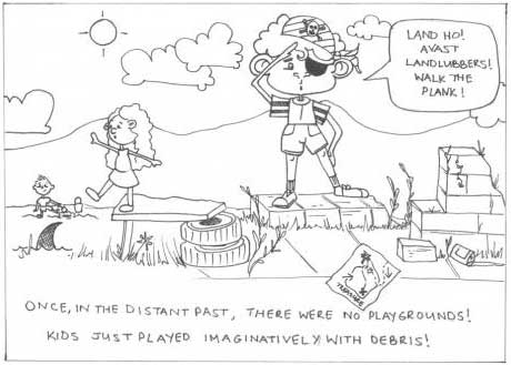 History of Playgrounds in Cartoons 1